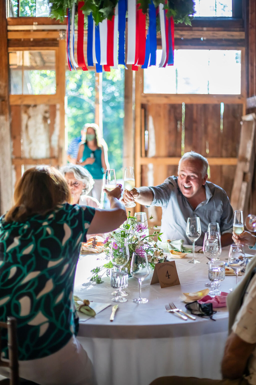 people at table